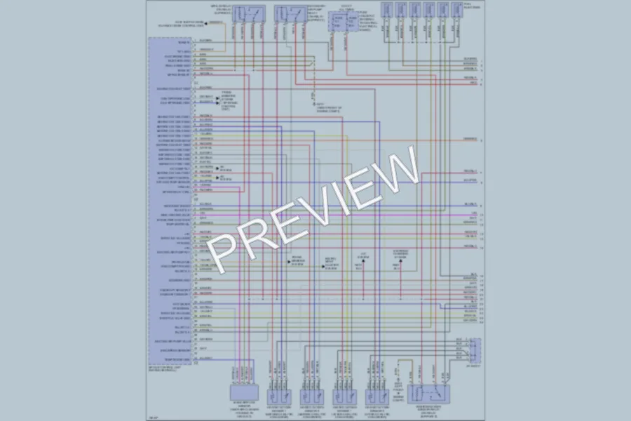 2000 Porsche 911 Engine Performance wiring diagram preview