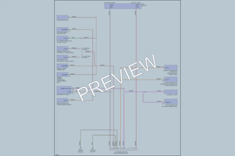 2000 Porsche Boxster Computer Data Lines wiring diagram preview