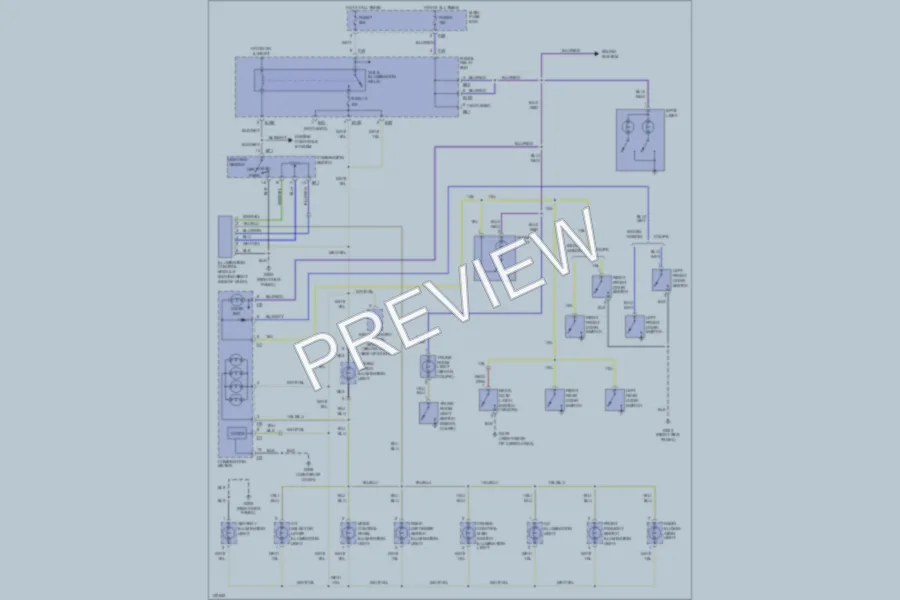 2000 Subaru Impreza Interior Lights wiring diagram preview