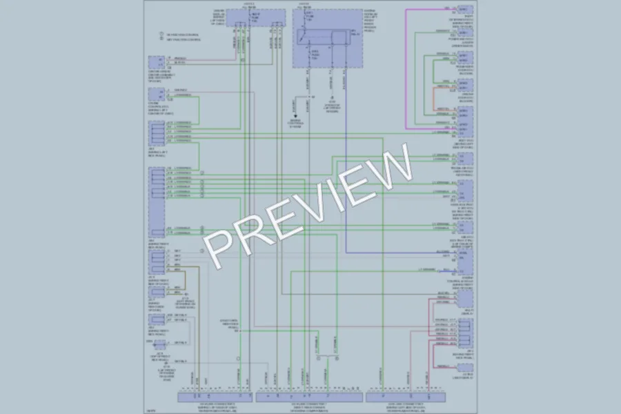 2000 Toyota Avalon Computer Data Lines wiring diagram preview