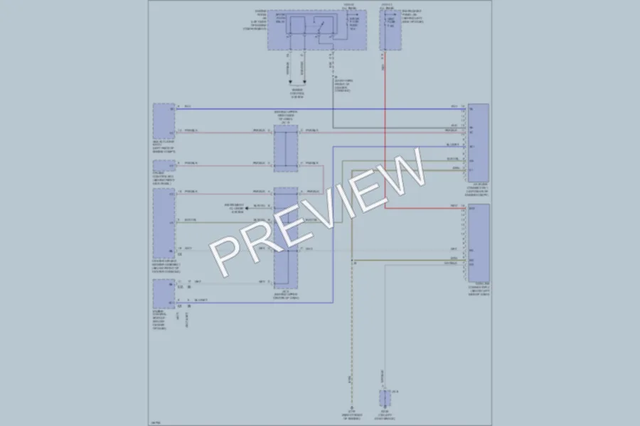 2000 Toyota Corolla Computer Data Lines wiring diagram preview