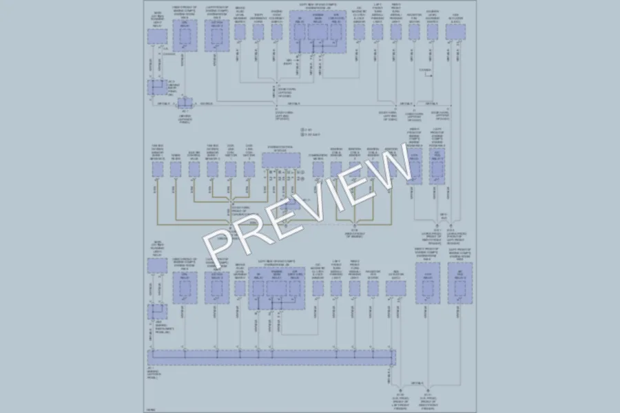 2000 Toyota Corolla Ground Distribution wiring diagram preview