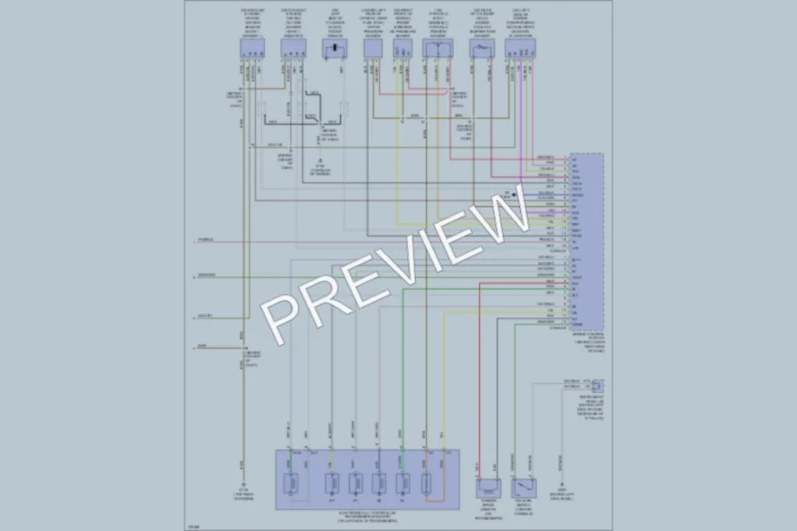 2000 Toyota Echo Engine Performance wiring diagram preview