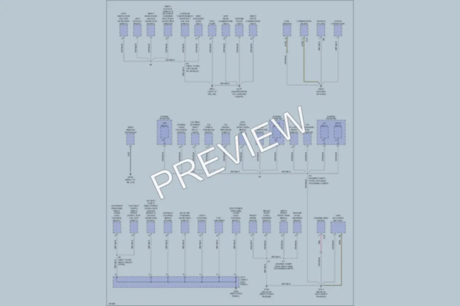 2000 Toyota Echo Ground Distribution wiring diagram preview