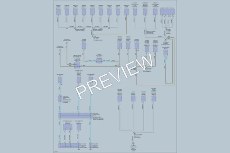 2000 Toyota LandCruiser Ground Distribution wiring diagram preview