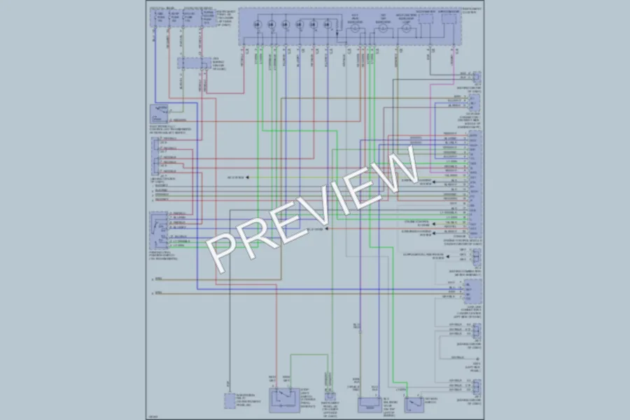 2000 Toyota RAV4 Engine Performance wiring diagram preview