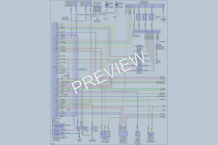 2000 Toyota Sienna Engine Performance wiring diagram preview