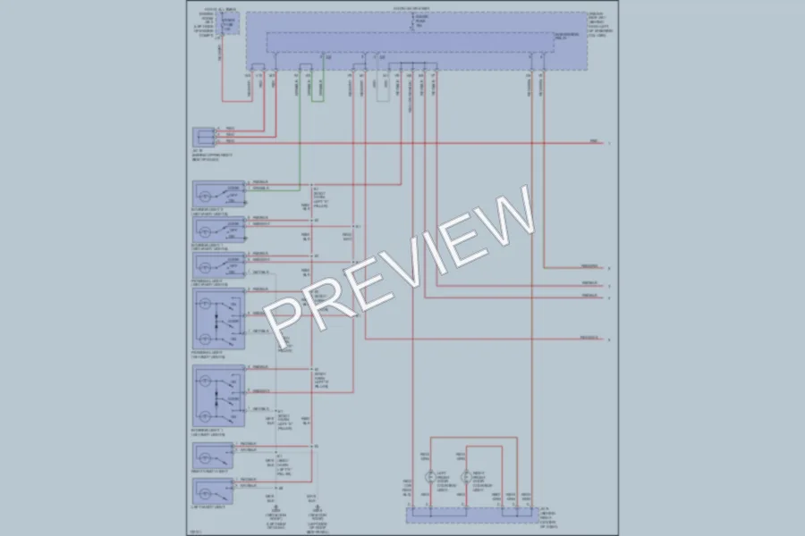2000 Toyota Sienna Interior Lights wiring diagram preview