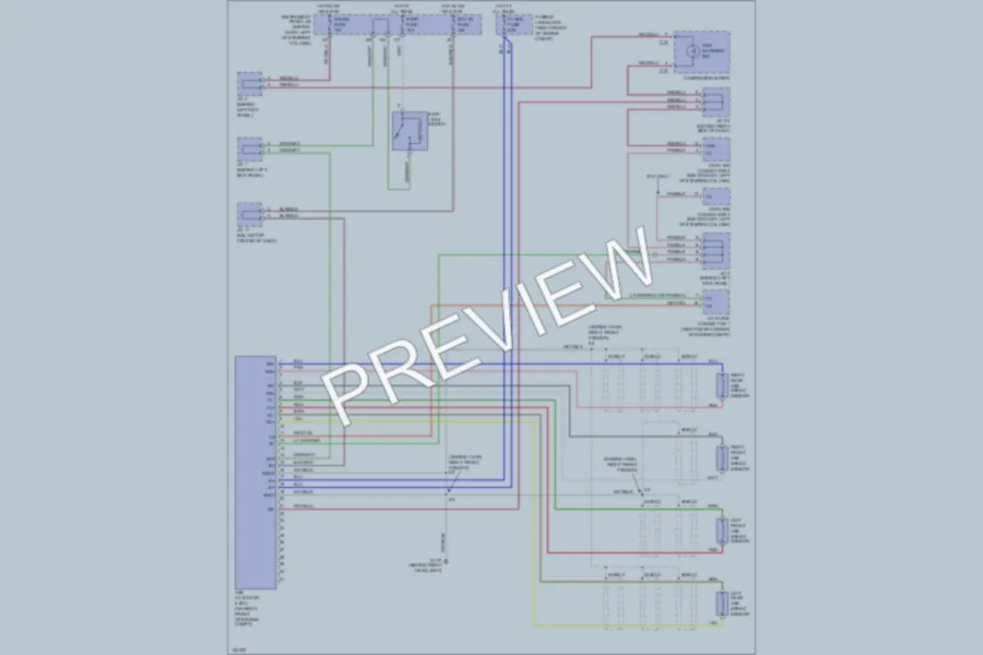 2000 Toyota Solara Anti Lock Brakes wiring diagram preview