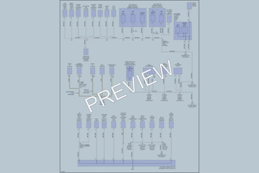 2000 Toyota Solara Ground Distribution wiring diagram preview