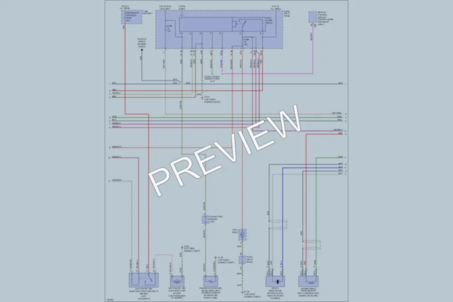 2000 Volkswagen Cabrio Engine Performance wiring diagram preview