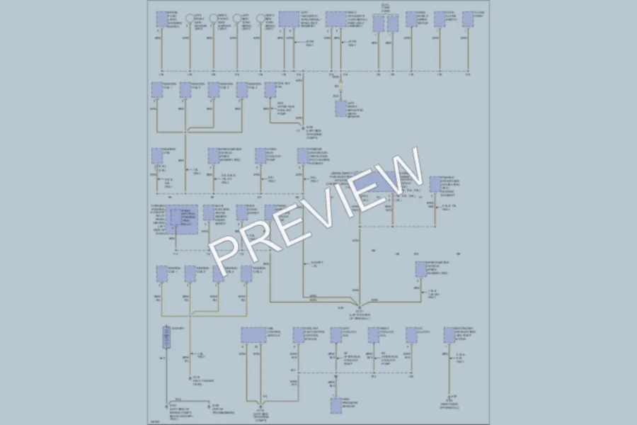 2000 Volkswagen Jetta Ground Distribution wiring diagram preview