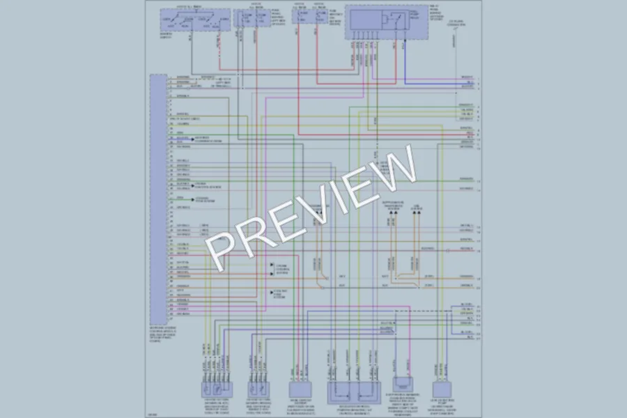 2000 Volkswagen NewBeetle Engine Performance wiring diagram preview
