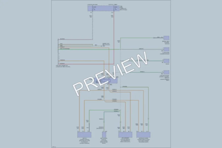 2000 Volkswagen Passat Computer Data Lines wiring diagram preview