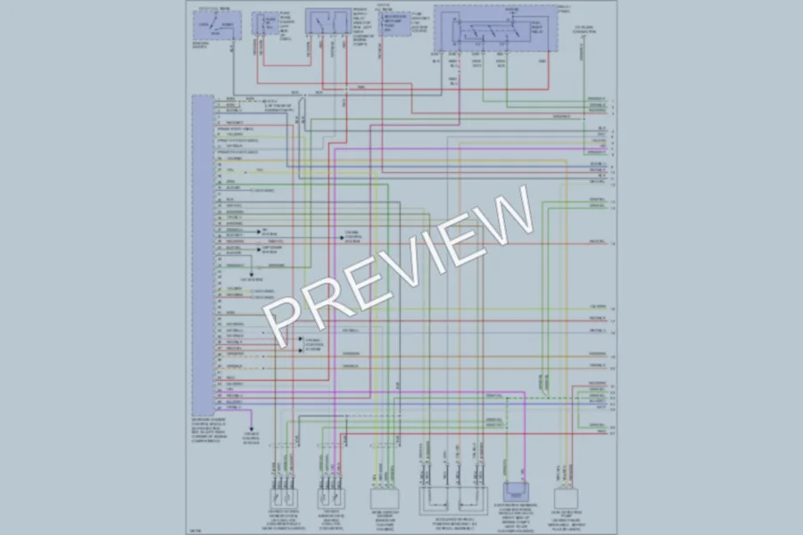 2000 Volkswagen Passat Engine Performance wiring diagram preview