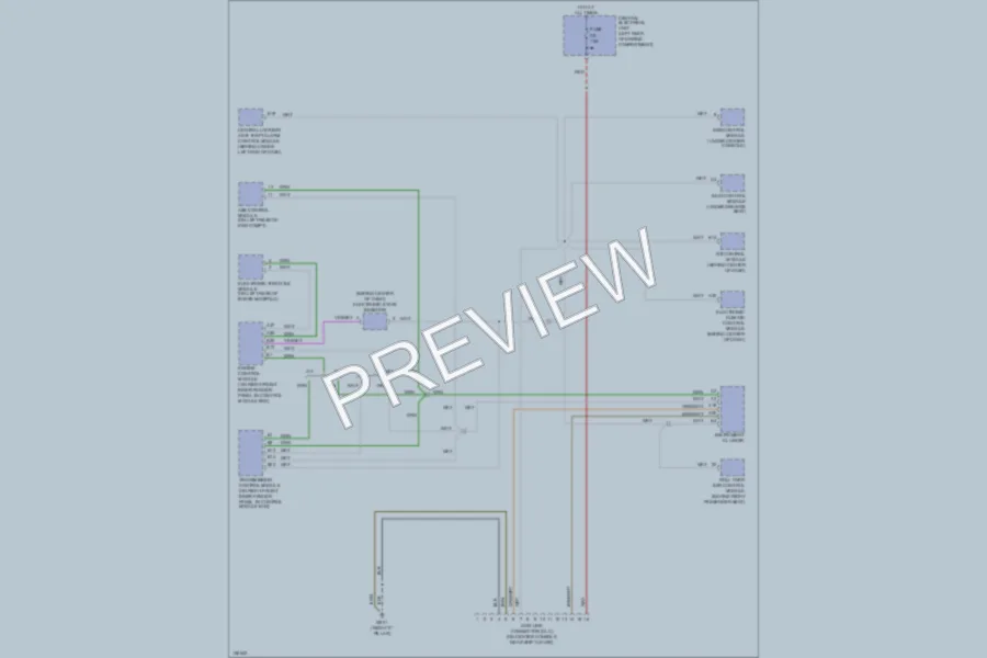 2000 Volvo C70 Computer Data Lines wiring diagram preview