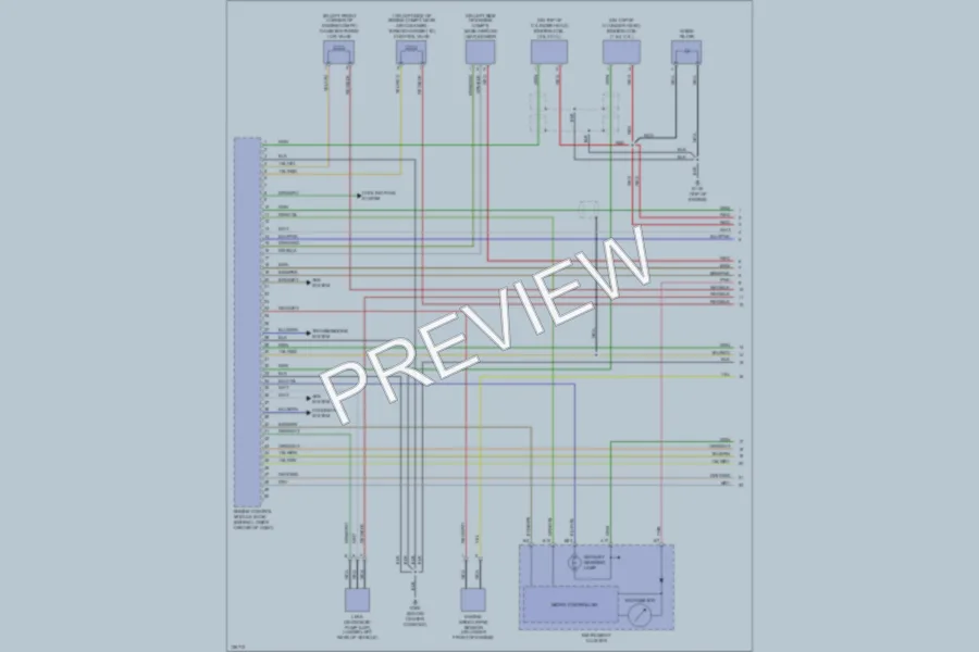 2000 Volvo V40 Engine Performance wiring diagram preview