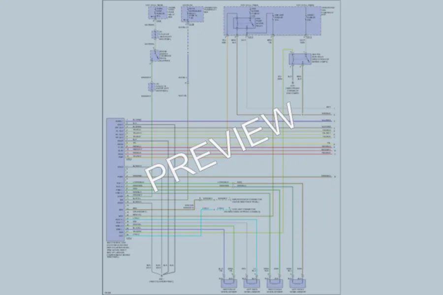 2001 Acura Integra Anti Lock Brakes wiring diagram preview