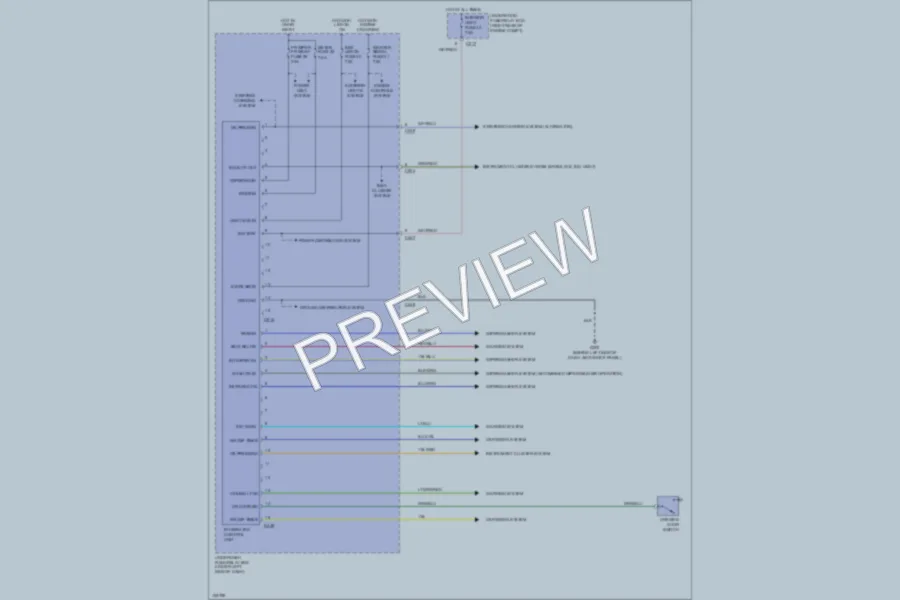 2001 Acura Integra Body Control Modules wiring diagram preview