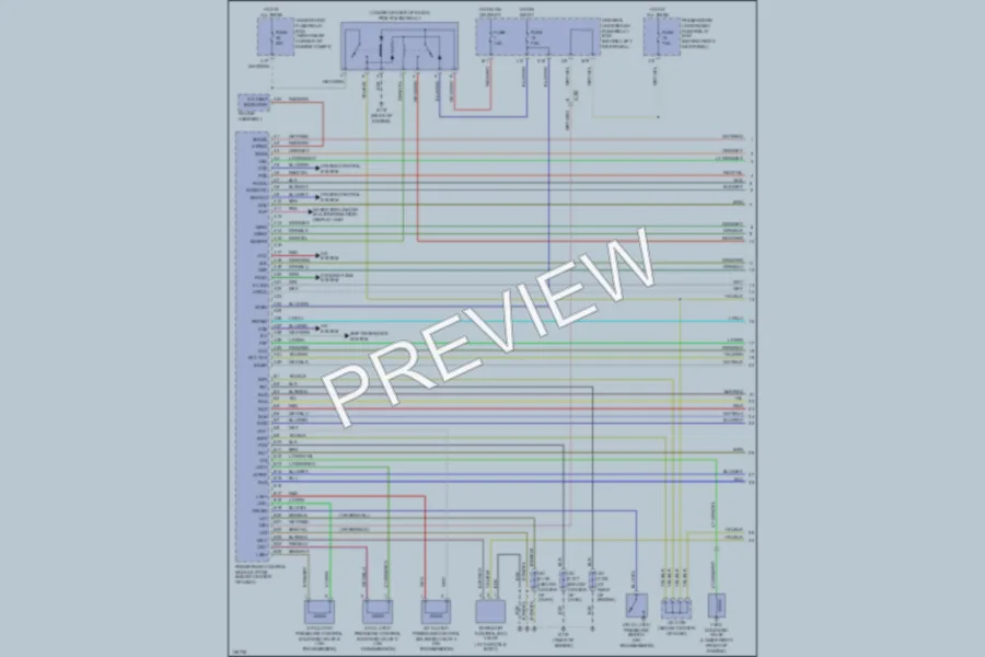 2001 Acura MDX Engine Performance wiring diagram preview