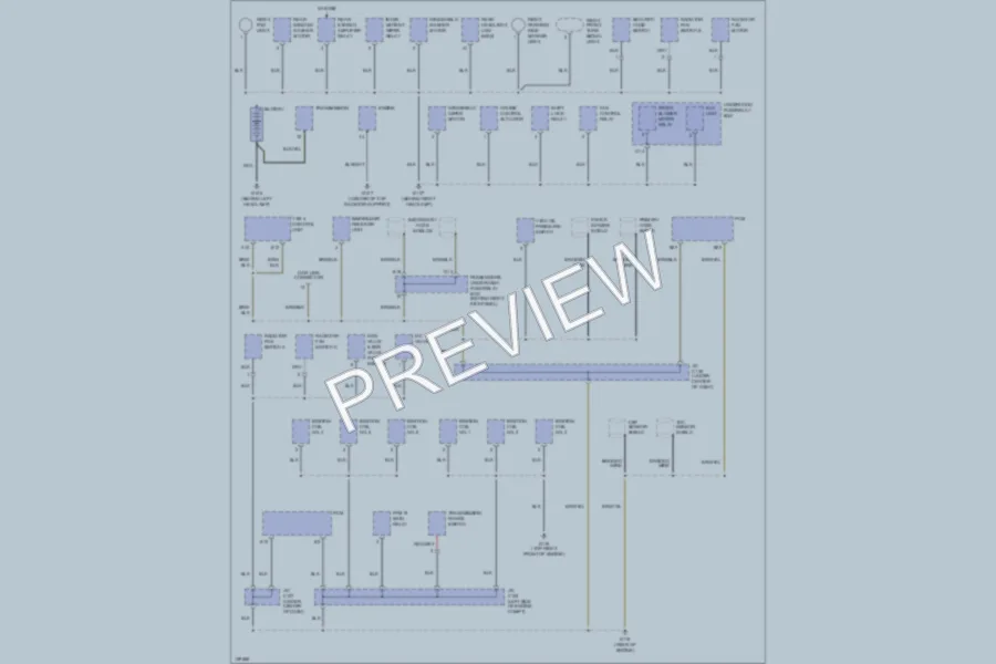 2001 Acura MDX Ground Distribution wiring diagram preview