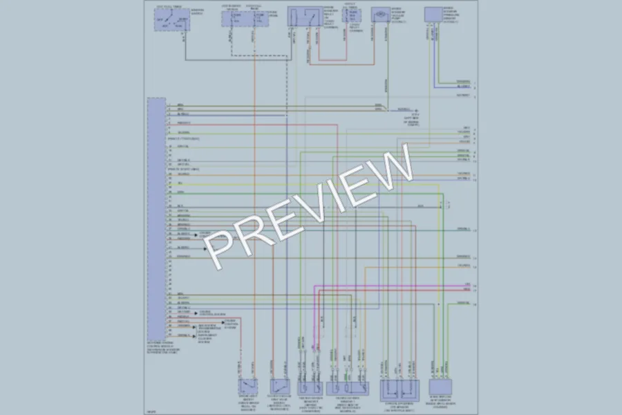 2001 Audi A4 Engine Performance wiring diagram preview