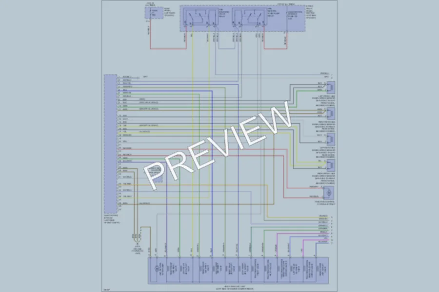2001 Audi AllroadQuattro Anti Lock Brakes wiring diagram preview