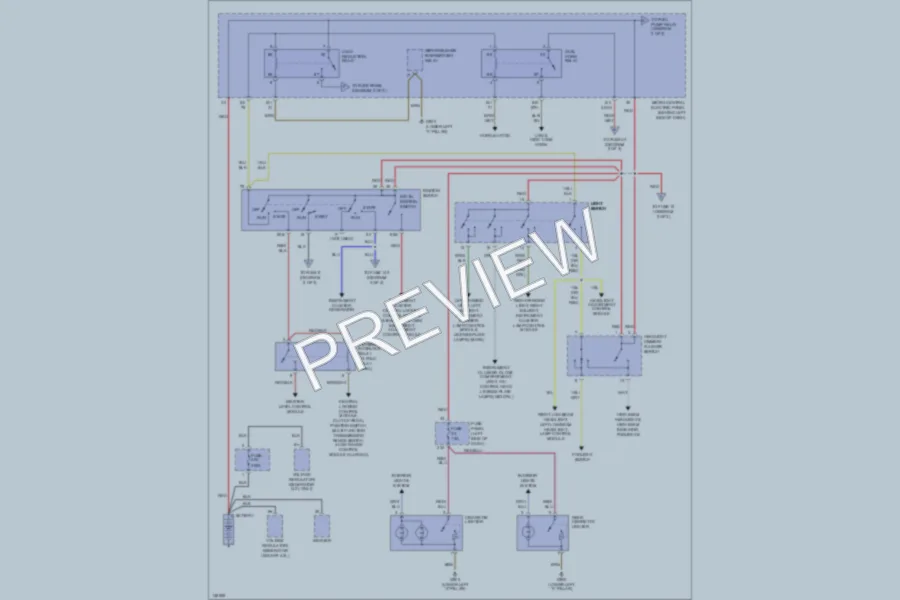 2001 Audi AllroadQuattro Power Distribution wiring diagram preview