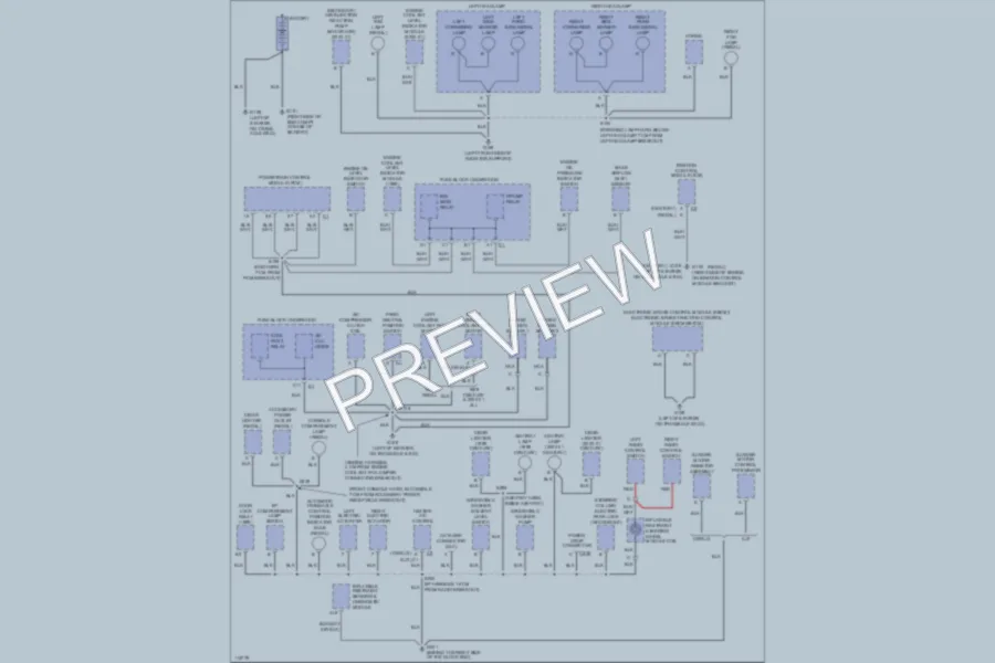 2001 Buick Century Ground Distribution wiring diagram preview