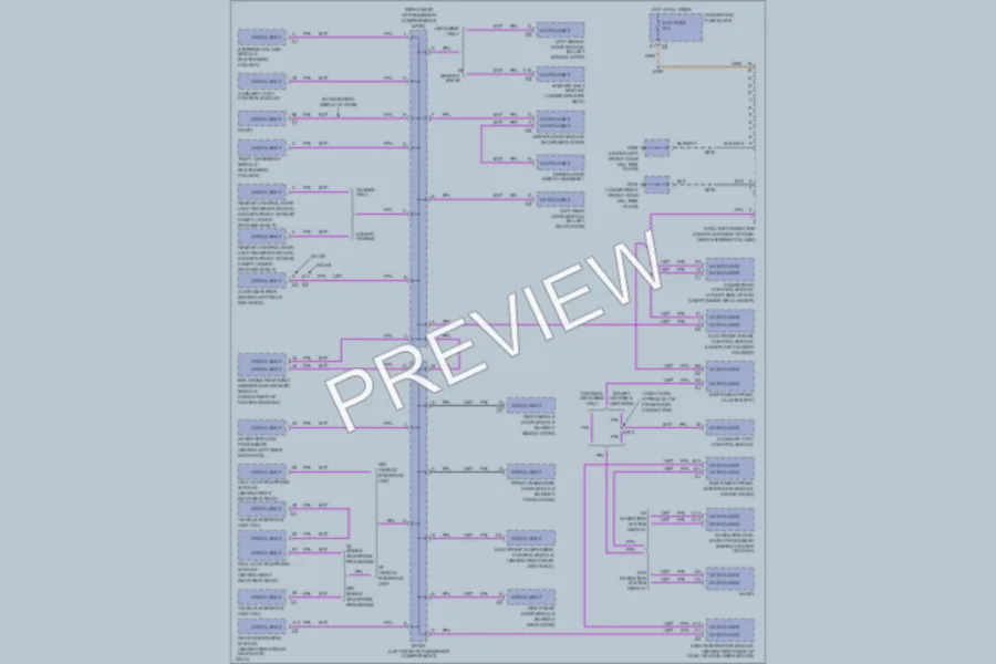 2001 Cadillac DeVille Computer Data Lines wiring diagram preview