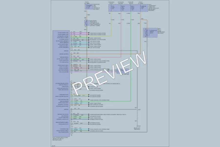 2001 Cadillac Eldorado Body Computer wiring diagram preview