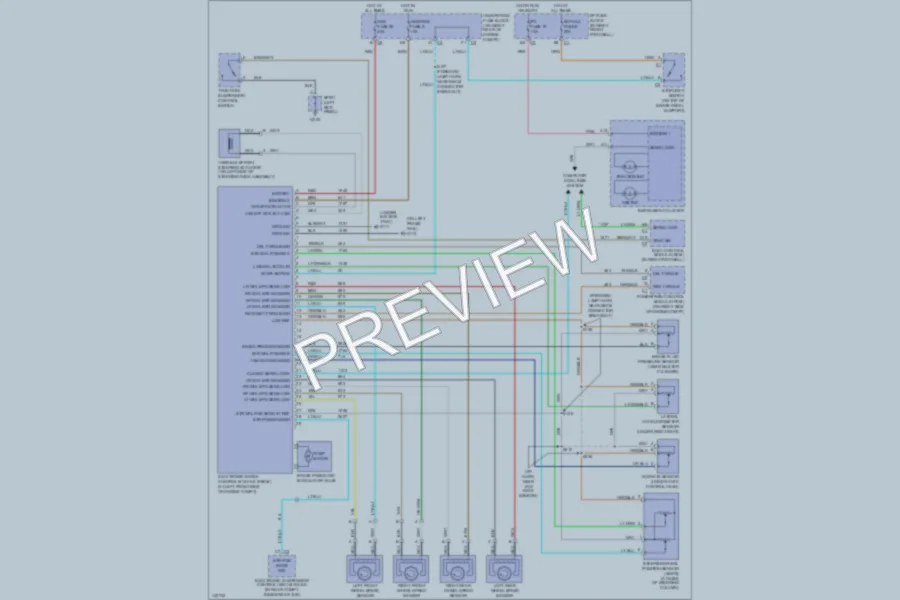 2001 Chevrolet Corvette Anti Lock Brakes wiring diagram preview