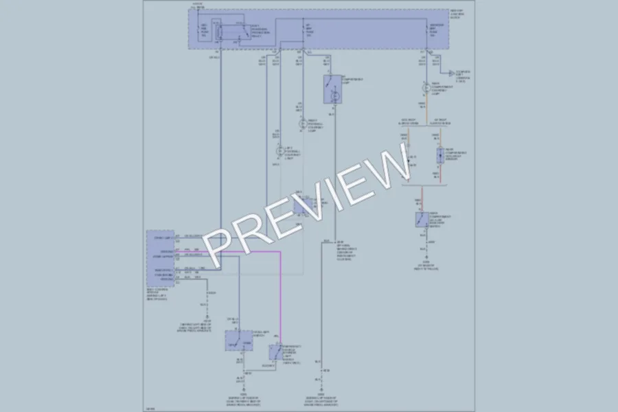 2001 Chevrolet Impala Interior Lights wiring diagram preview