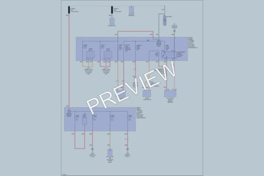 2001 Chevrolet Lumina Power Distribution wiring diagram preview