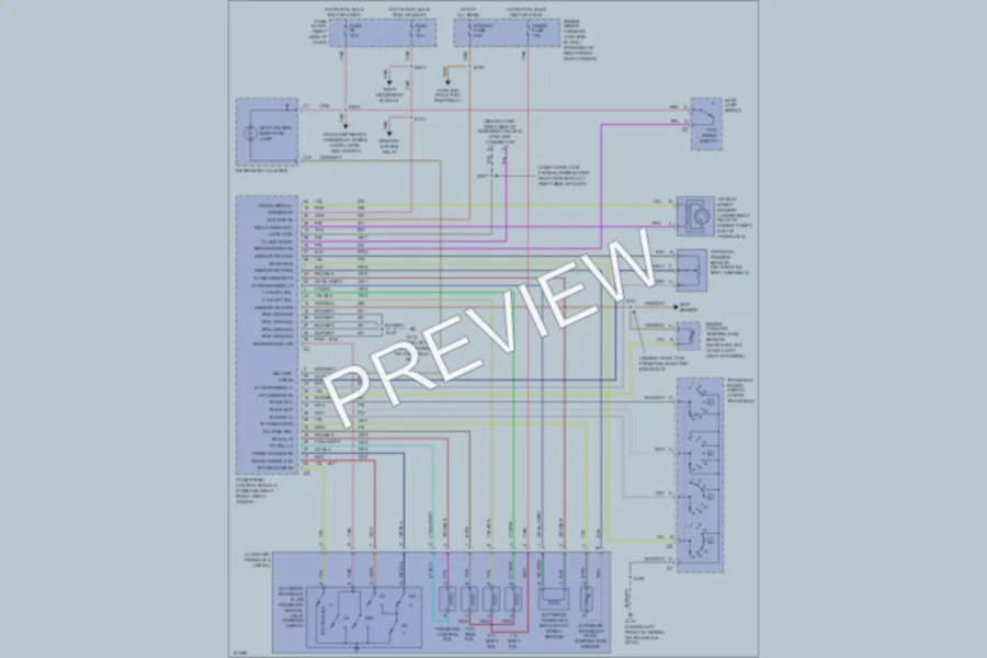 2001 Chevrolet Lumina Transmission wiring diagram preview