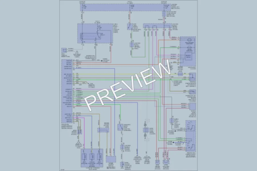 2001 Chevrolet Prizm Transmission wiring diagram preview