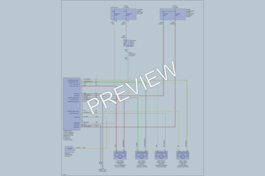 2001 Chrysler Concorde Anti Lock Brakes wiring diagram preview