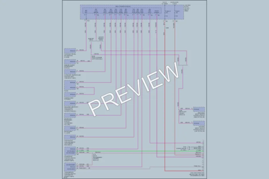2001 Chrysler Concorde Computer Data Lines wiring diagram preview