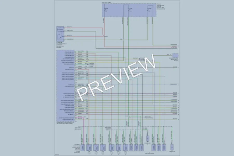 2001 Chrysler Concorde Engine Performance wiring diagram preview