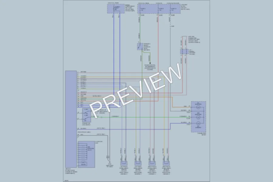 2001 Chrysler Coupe Anti Lock Brakes wiring diagram preview
