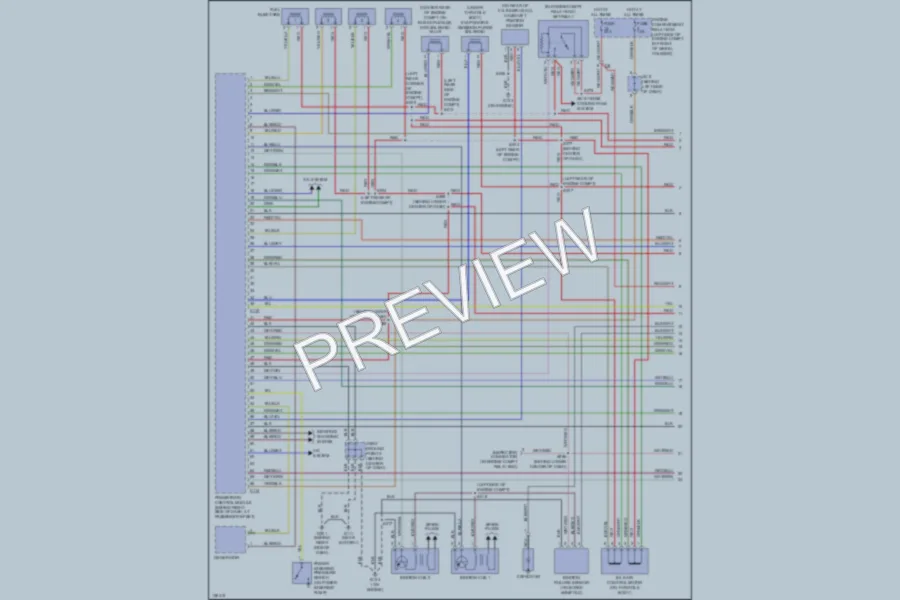 2001 Chrysler Coupe Engine Performance wiring diagram preview