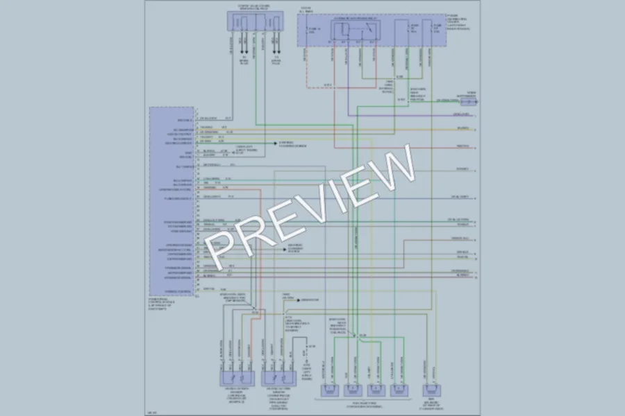2001 Chrysler Sedan Engine Performance wiring diagram preview
