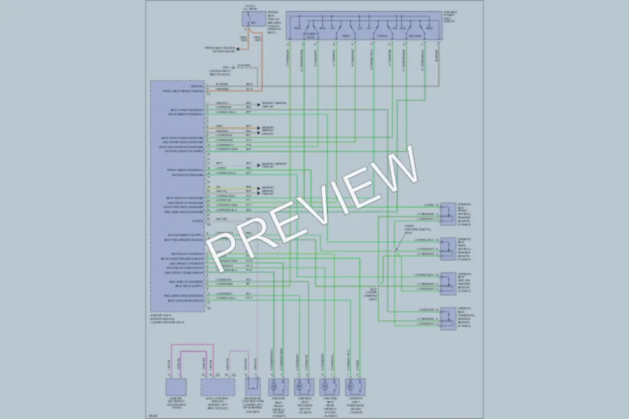 2001 Chrysler TownCountry Memory Systems wiring diagram preview