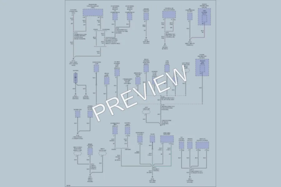 2001 Dodge B1500 Ground Distribution wiring diagram preview