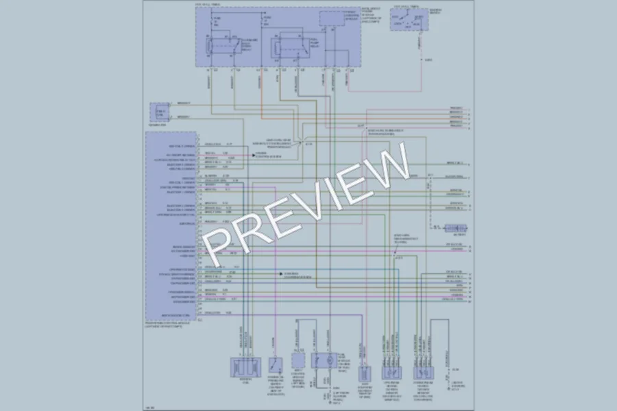 2001 Dodge Caravan Engine Performance wiring diagram preview