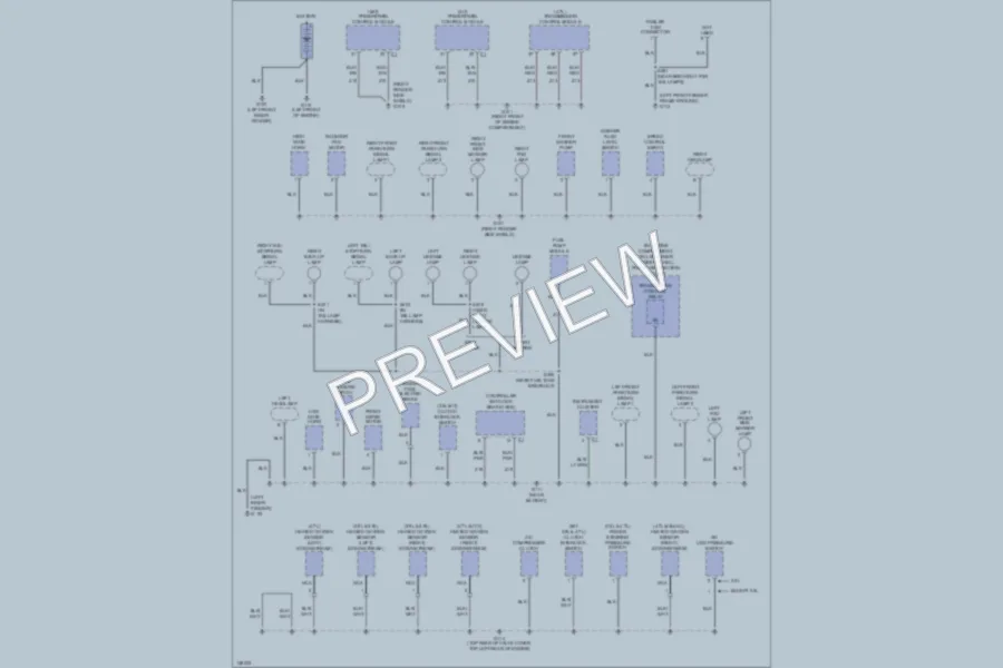 2001 Dodge Dakota Ground Distribution wiring diagram preview