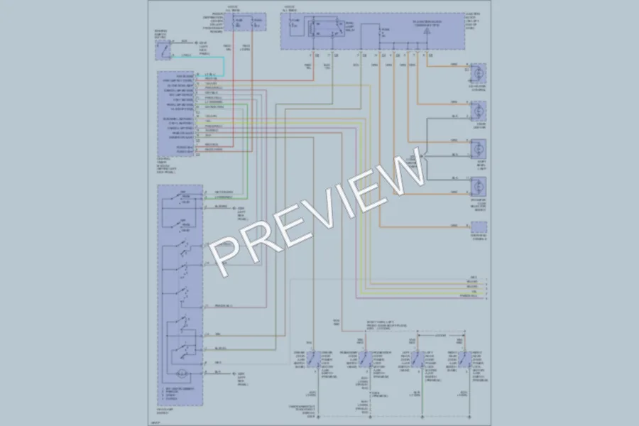 2001 Dodge Dakota Interior Lights wiring diagram preview