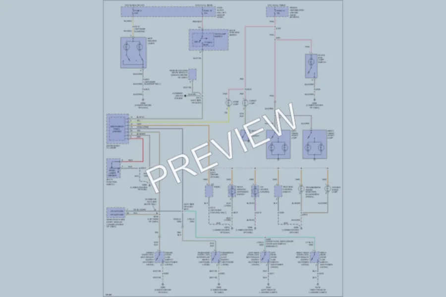 2001 Dodge Neon Interior Lights wiring diagram preview