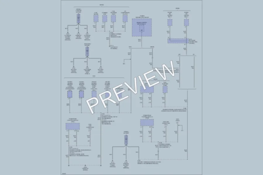 2001 Dodge R3500 Ground Distribution wiring diagram preview
