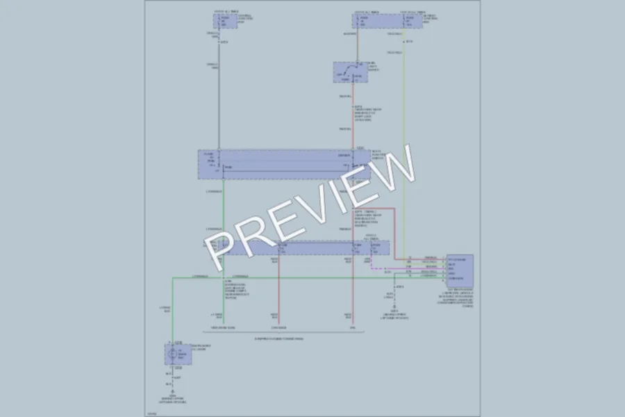 2001 Ford E250 Headlights wiring diagram preview